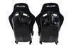 Racing seat SLIDE R1 material Black M