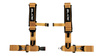 Racing seat belts Slide V2 GOLD 4P 3" E4