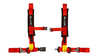 Racing seat belts Slide V2 RED 4P 2" E4