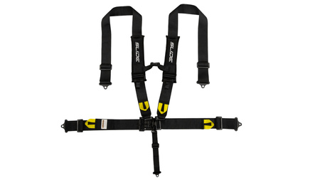 Racing seat belts Slide V2 BLACK 5P 3" Offroad
