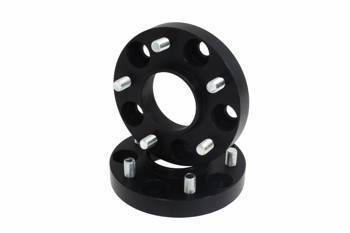 Bolt-On Black Wheel Spacers 40mm 71,6mm 5x130