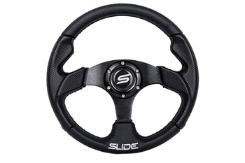 Steering wheel SLIDE 320mm offset: 20mm Leather Black