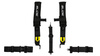 Racing seat belts Slide V2 BLACK 5P 3" Offroad
