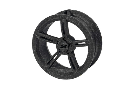 Pendant Slide Rim 04 Black 70mm Christmas Bauble Keyring