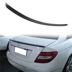 Lip Spoiler - Mercedes-Benz C class W204 2008-2014 Carbon