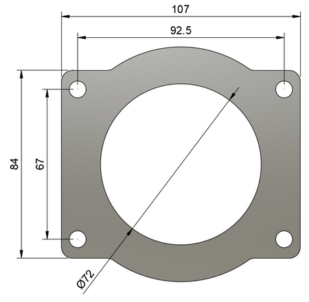 Adapter Filtra Powietrza Subaru Impreza GT GC GF