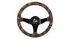 Steering wheel SLIDE 350mm offset:80mm Suede Camo