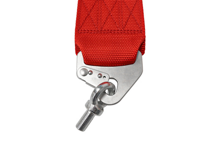 Racing seat belts Slide Quick 5p 3" Red Approval SFI