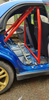 Bolt-in Half Roll Cage Renault Clio 2 Sport White