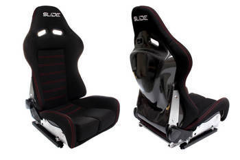 Fotel sportowy SLIDE X3 carbon Black M