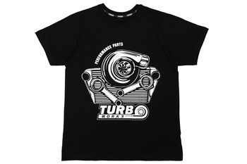 Koszulka T-Shirt TurboWorks Czarna XXXL